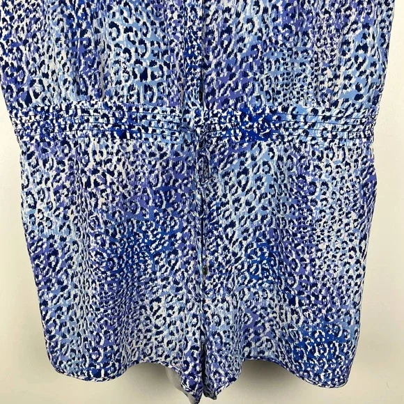 Rebecca Taylor Leopard Fever Romper, Size 8 - Picture 15 of 16